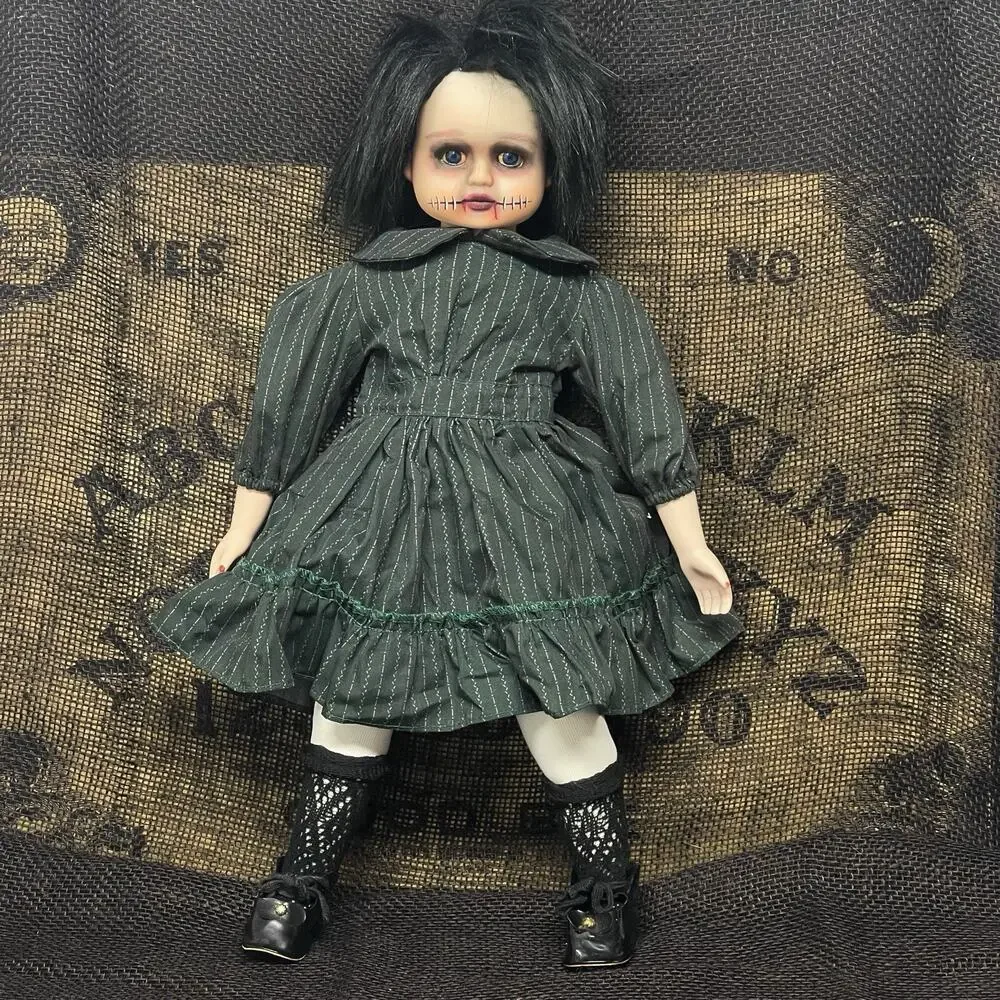 OOAK Creepy Odd 18” Haunting Creepy Spooky Scary Halloween Horror Art Doll